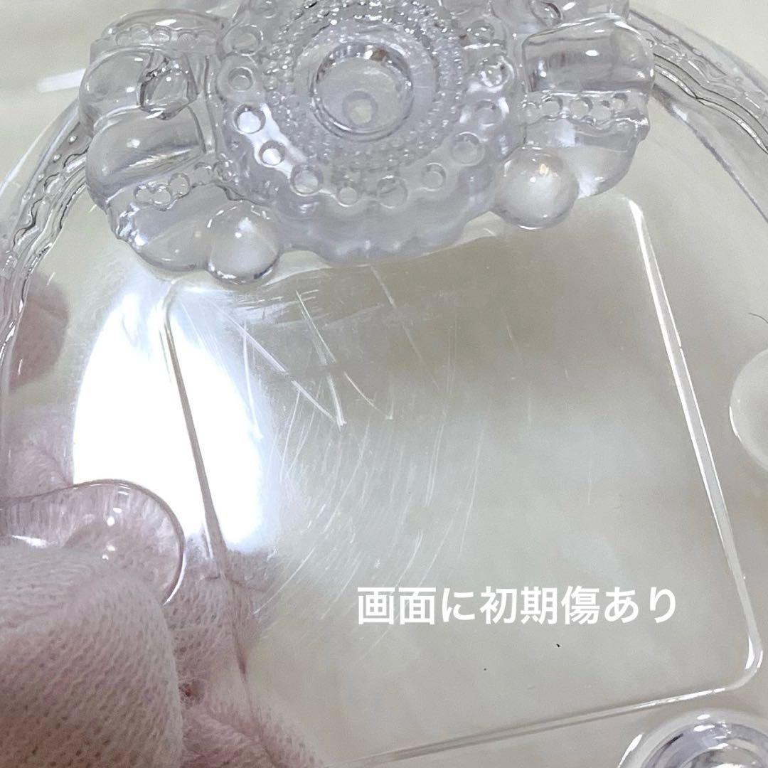 【値下げ対応可】初期傷あり　たまごっちユニクリアケース　カバー　リボン付き
