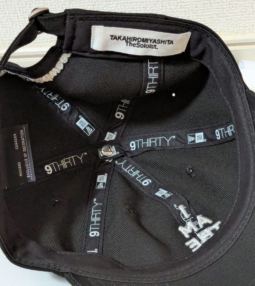 Soloist✖NEWERA　ソロイスト　黒　キャップ　9 THIRTY