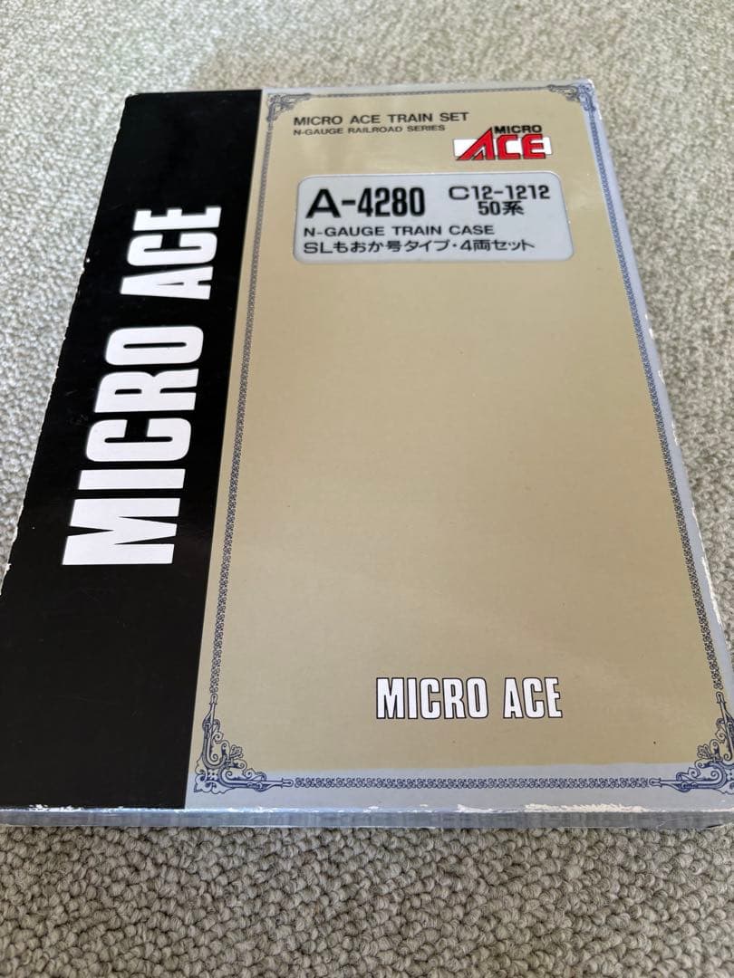 マイクロエース　A-4280　C12-1212号機牽引　SLもおか号タイプ