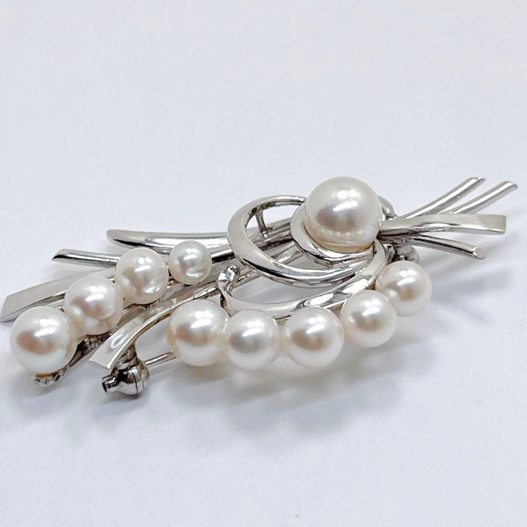 MIKIMOTO ミキモト アコヤパール　ブローチ　コサージュ
