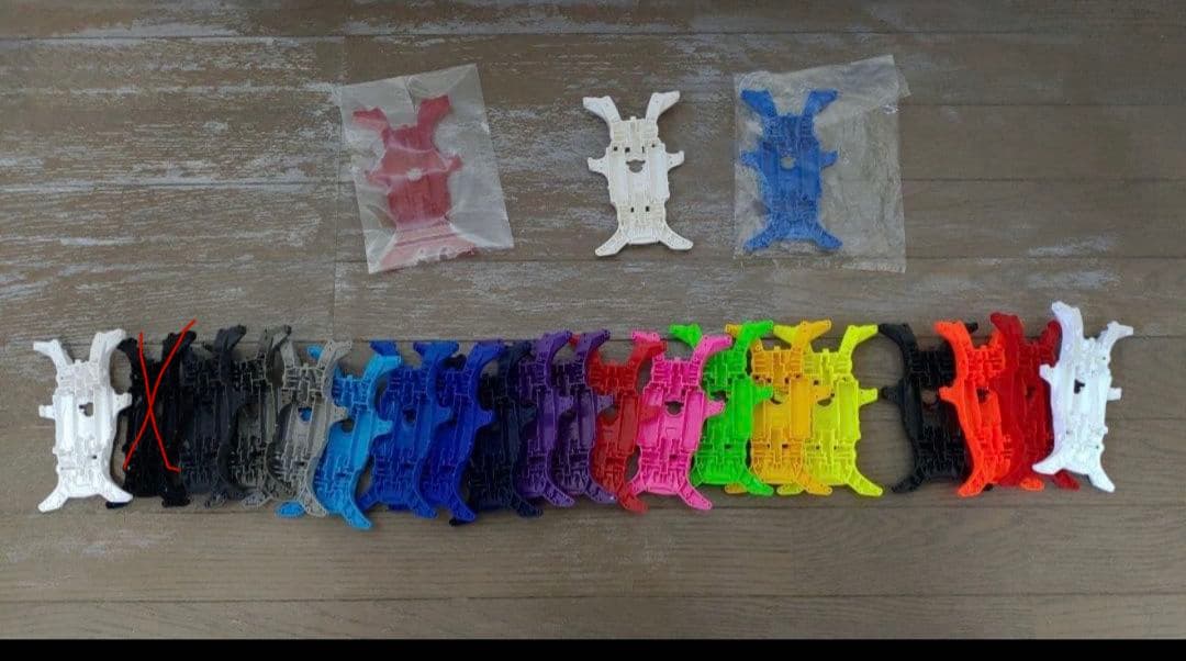 ミニ四駆 MAシャーシ 22種類（クリアレッド含む）