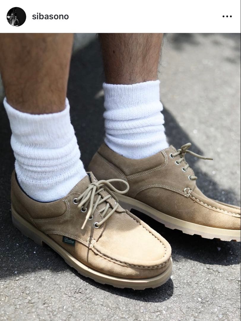 新品未使用　nonnative × Paraboot THIERS UK8.5