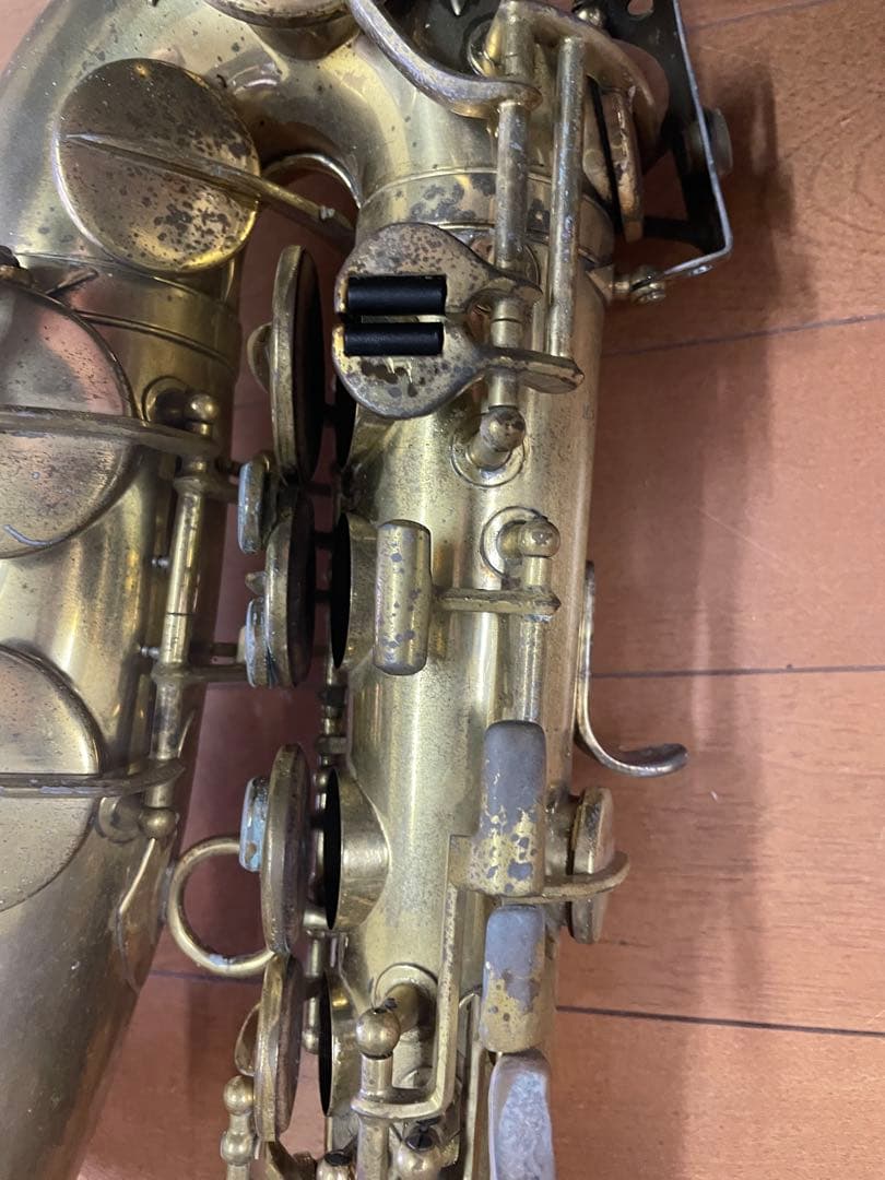 ②Nikkan アルトサックス　楽器　ゴールド