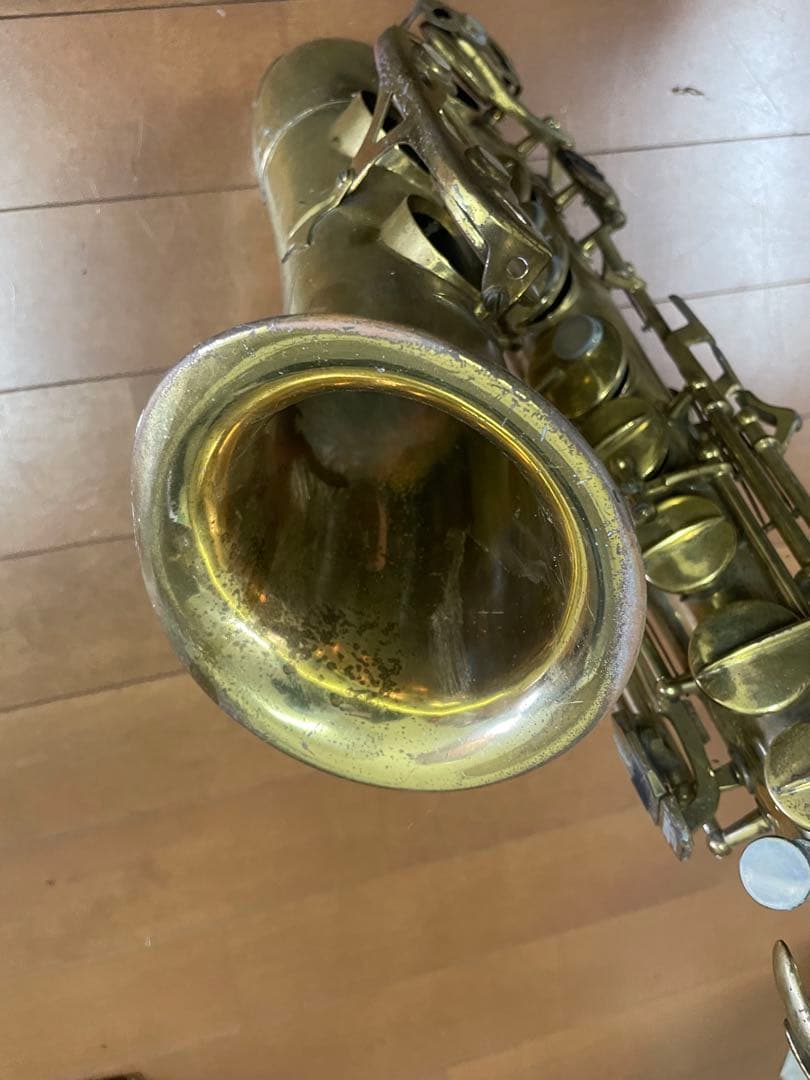 ②Nikkan アルトサックス　楽器　ゴールド
