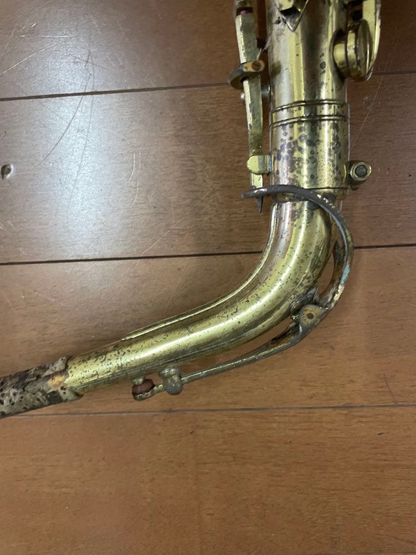 ②Nikkan アルトサックス　楽器　ゴールド
