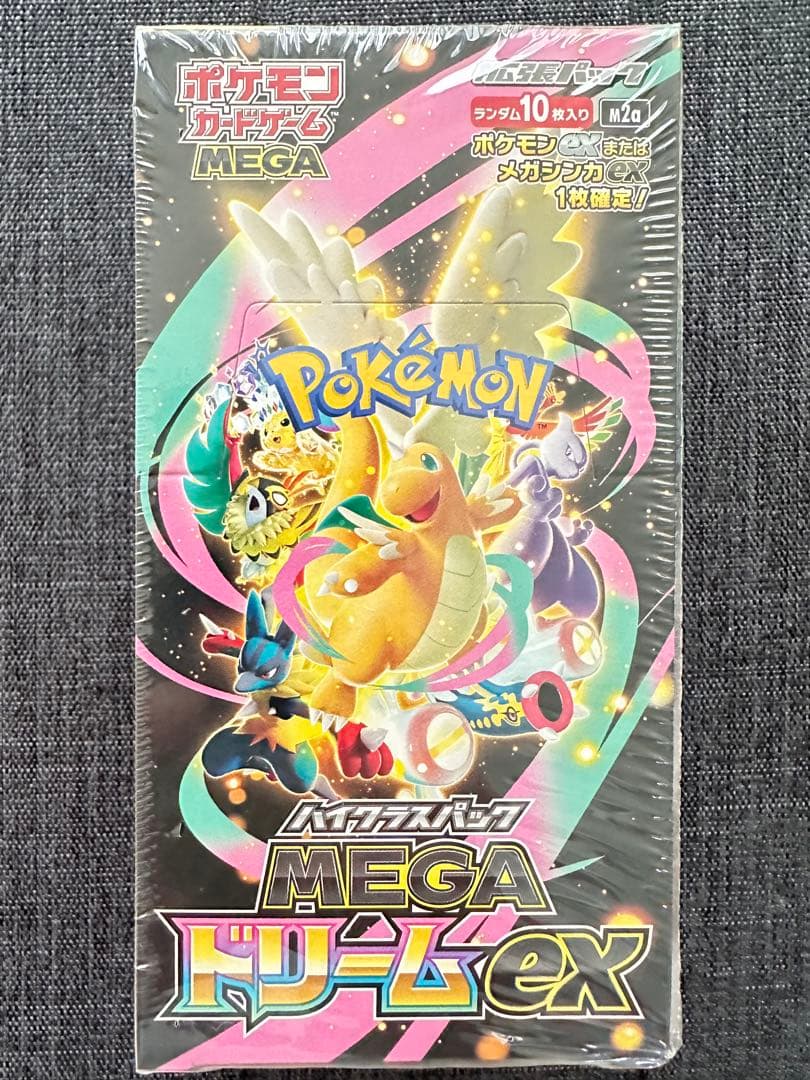 【未開封】ポケモンカードゲーム MEGA ドリームex 1BOX シュリンク付き