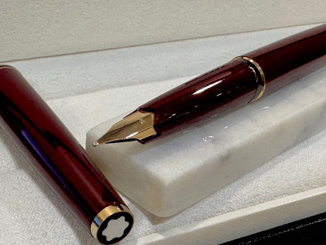 【極美品】モンブラン No221 1970s 万年筆ボルドー軸