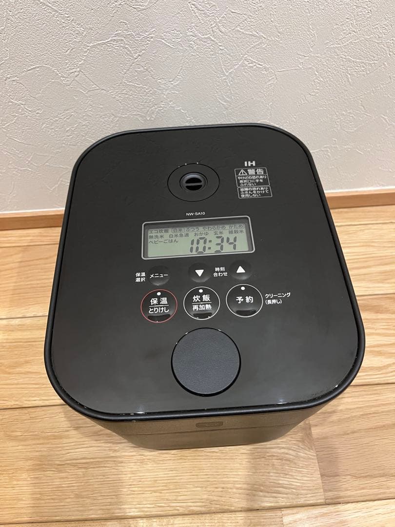 象印　NW-SA10 炊飯器 1.0L ブラック