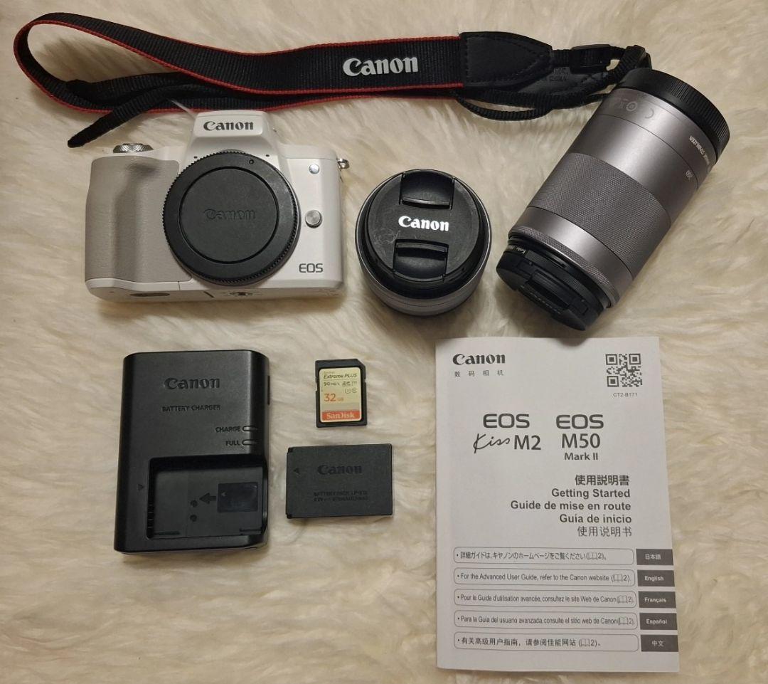 Canon EOS Kiss M2 ミラーレス一眼