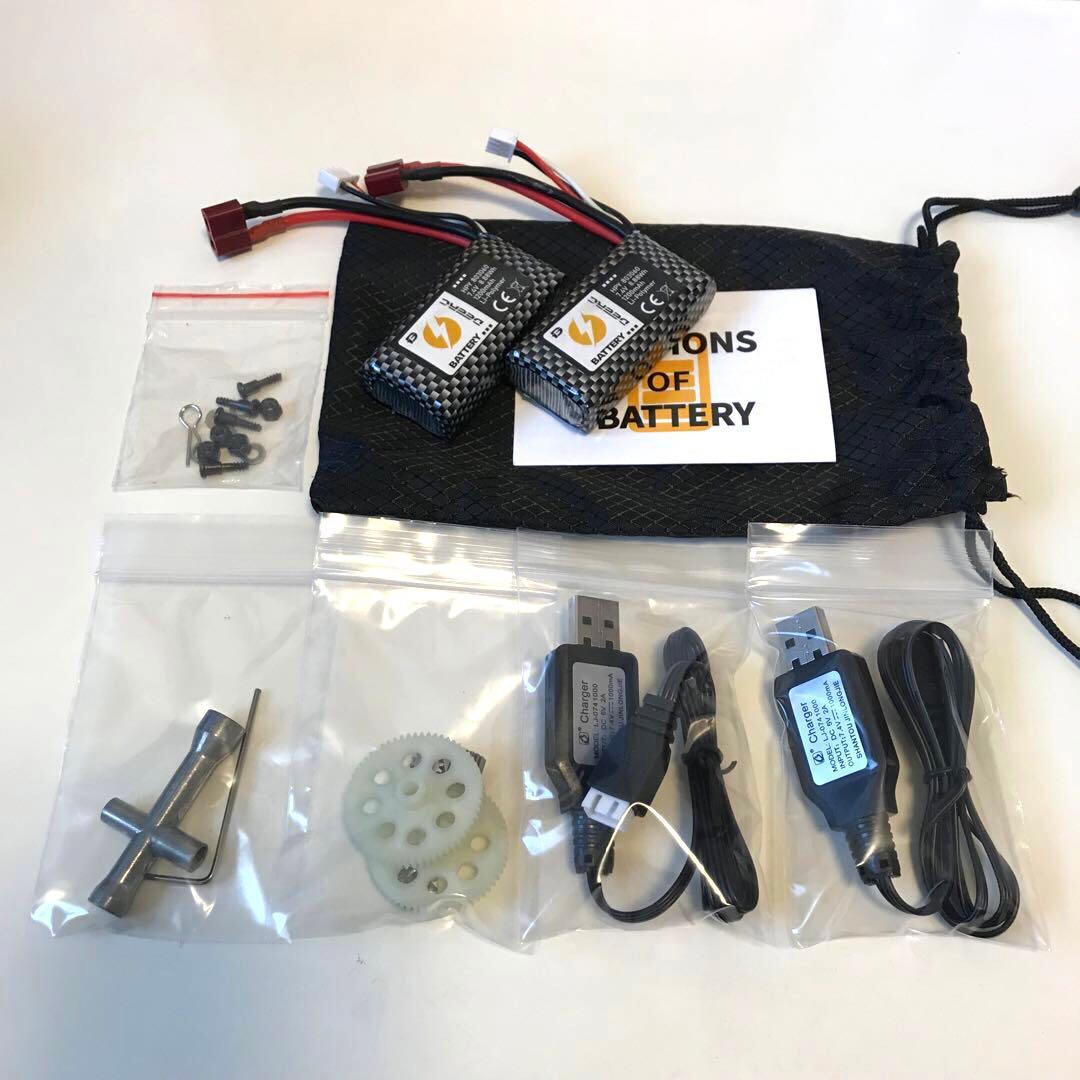 オフロードラジコンカー DEERC 300E ブラシレスモーター