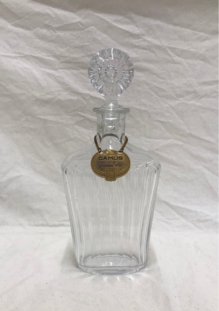 バカラ　ボトル　カミュ　空ボトル　バカラボトル