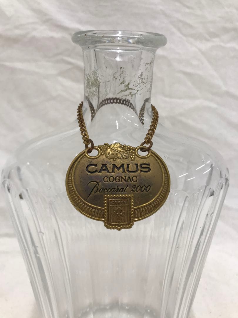 バカラ　ボトル　カミュ　空ボトル　バカラボトル