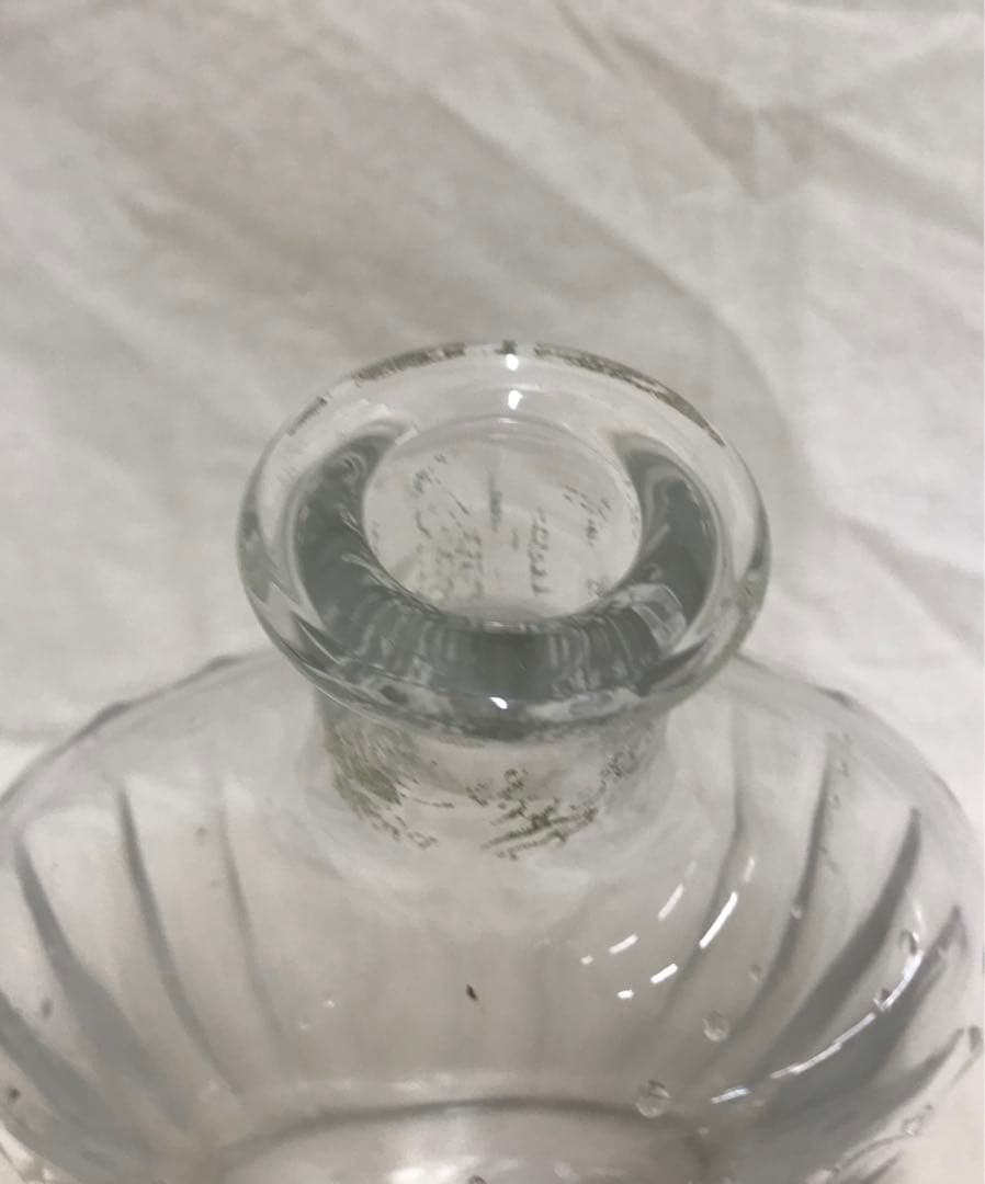 バカラ　ボトル　カミュ　空ボトル　バカラボトル