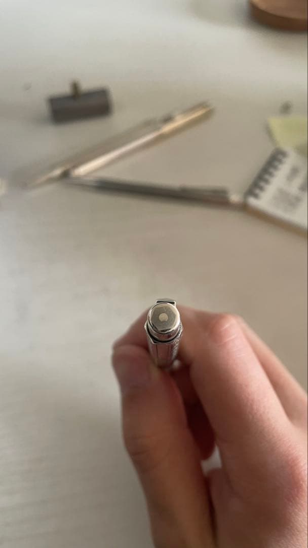 カランダッシュ エクリドール ボールペン アンモナイト スターリングシルバー