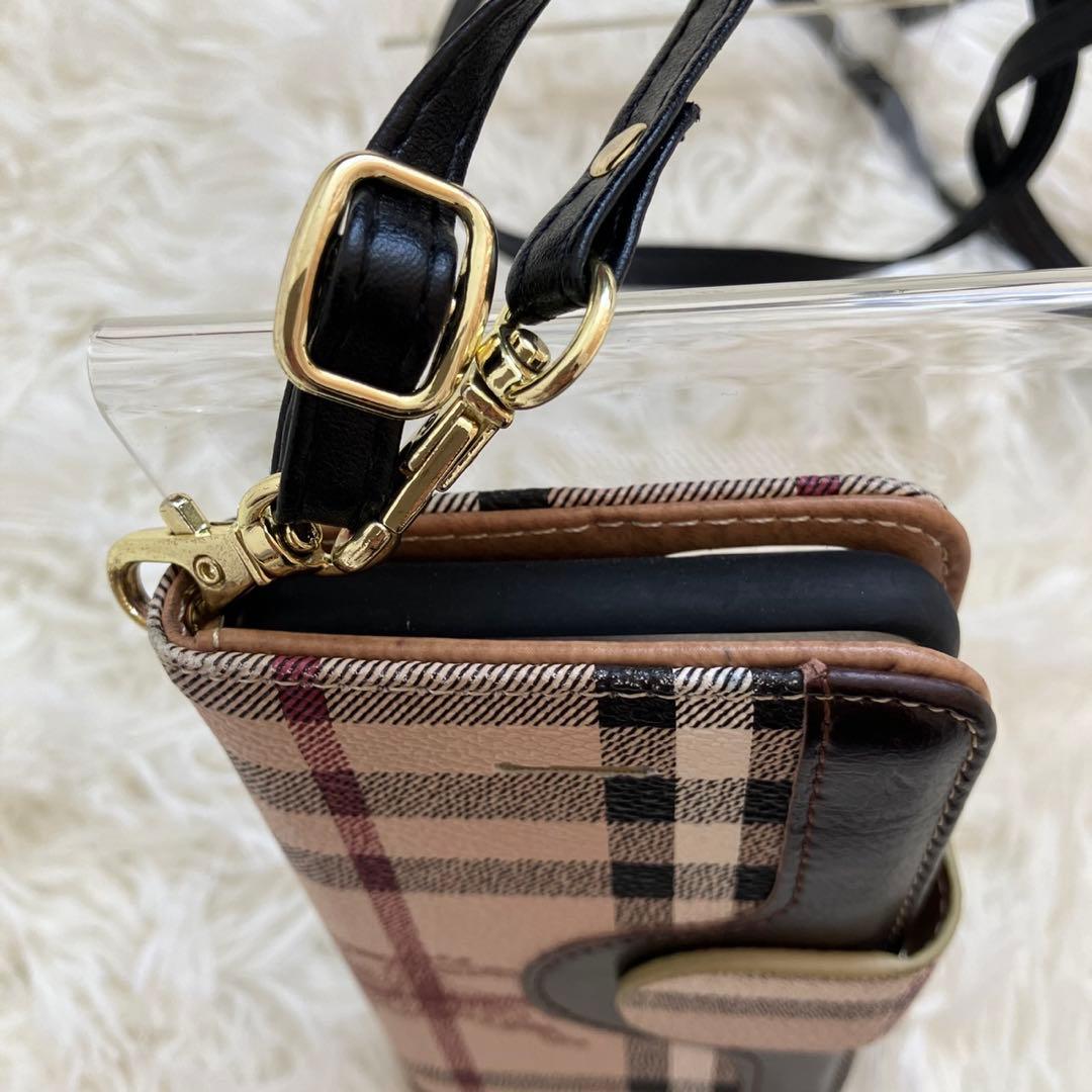 未使用 Burberryノバチェック iPhoneSE2/SE3スマホケース