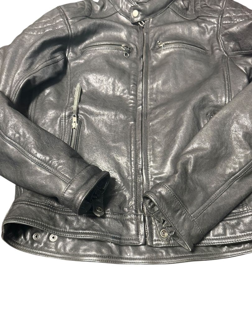 デイトナ カフェライダースジャケット DL-006 レザージャケット 牛革 L