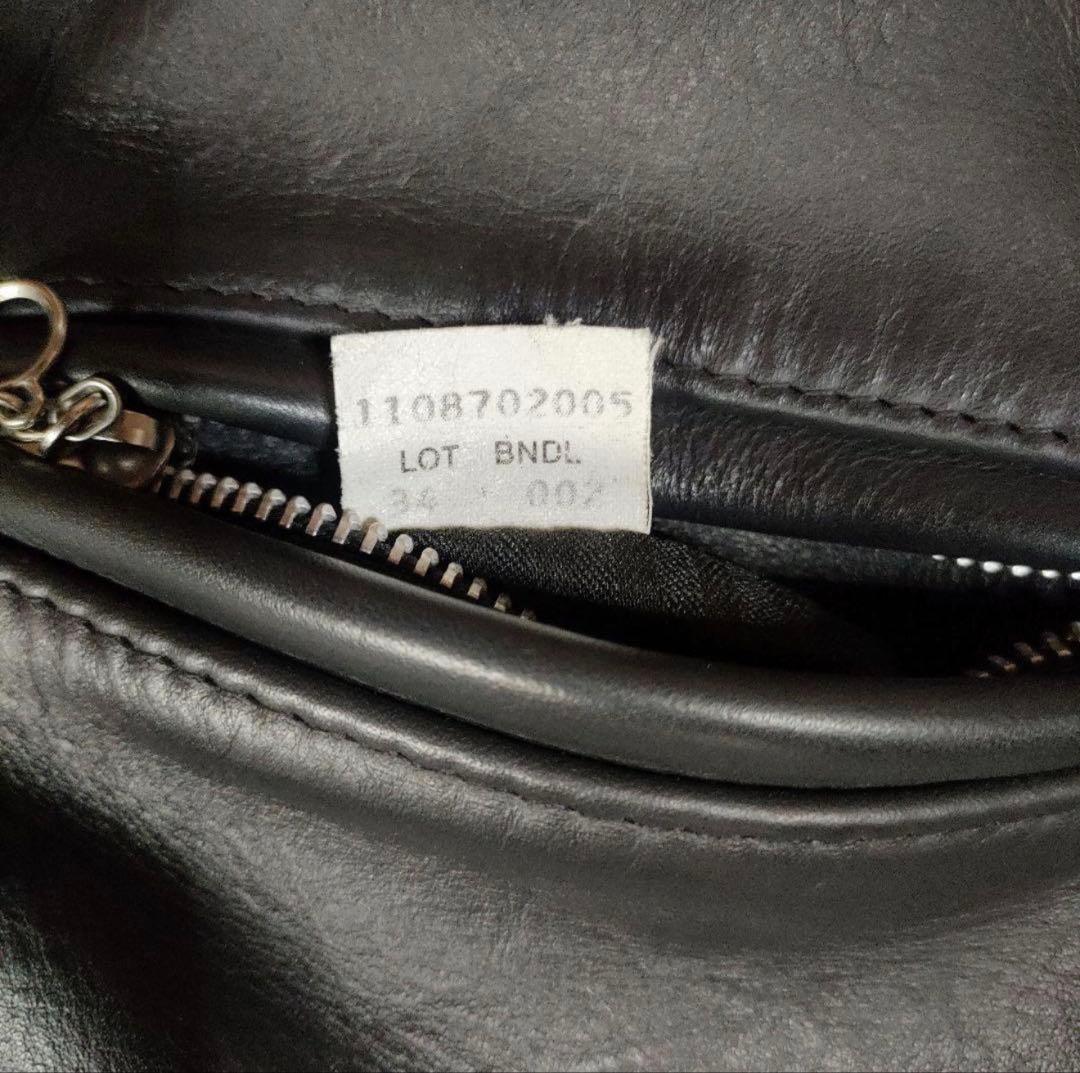 美品　人気 Schott　641 牛タグ　３４ ヘビーステアハイド　ライダース