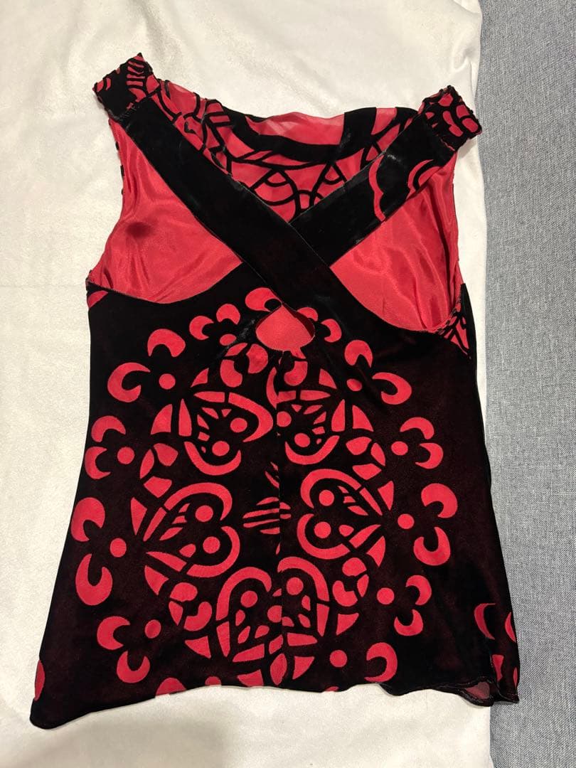 Vivienne Tamデザイン90年代ビンテージシルクトップス[希少]