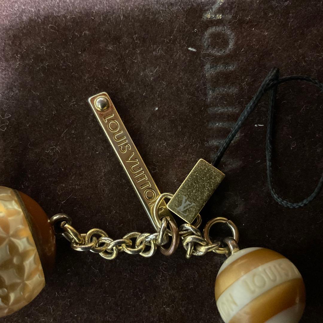 【めぐこ様】ルイヴィトン　スマホストラップ　根付