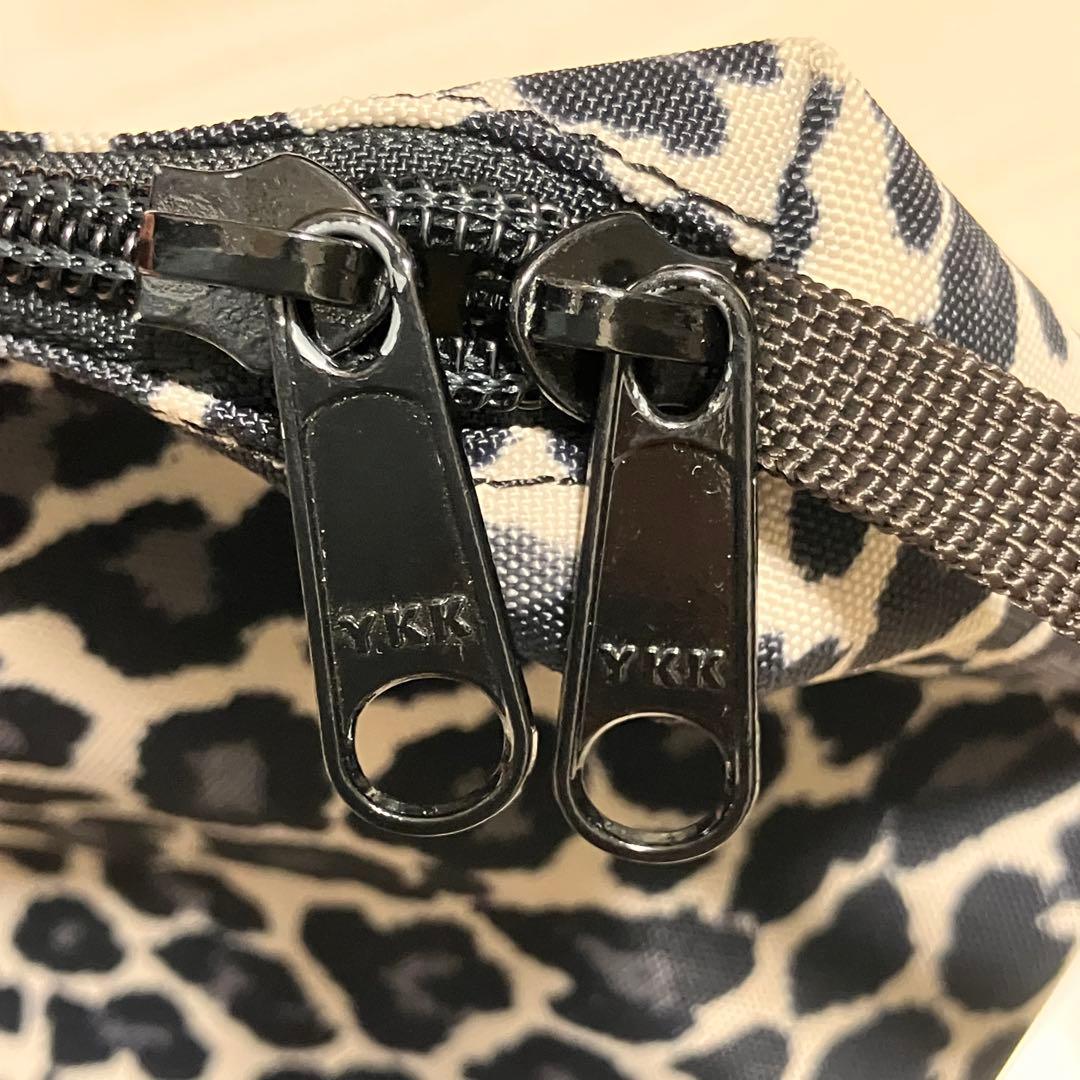 【美品】エルベシャプリエ　2885F パンサーブラン　ポシェット　Sサイズ　白黒