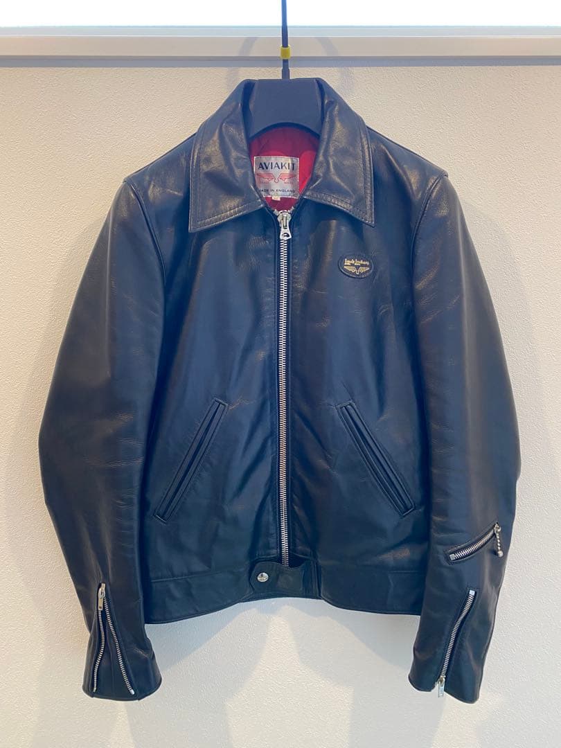 36 Lewis Leathers ルイスレザー ライダースジャケット551 馬