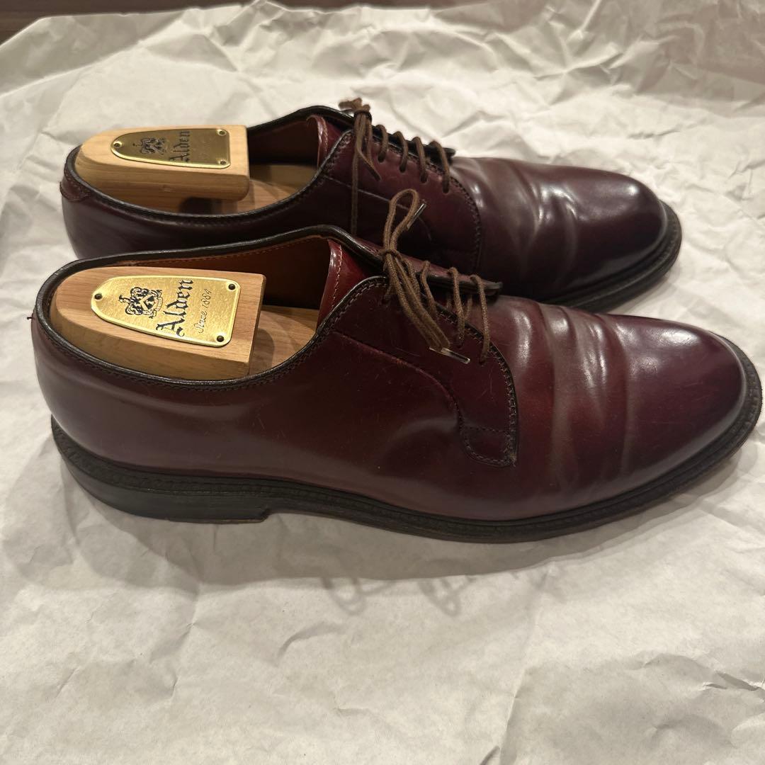 Alden オールデン 990 コードバン #8 バーガンディ 8.5D