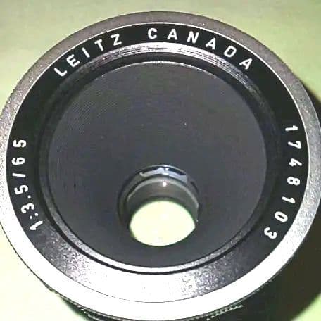 ライカ エルマー65mmf3.5ビゾOTZFO付き