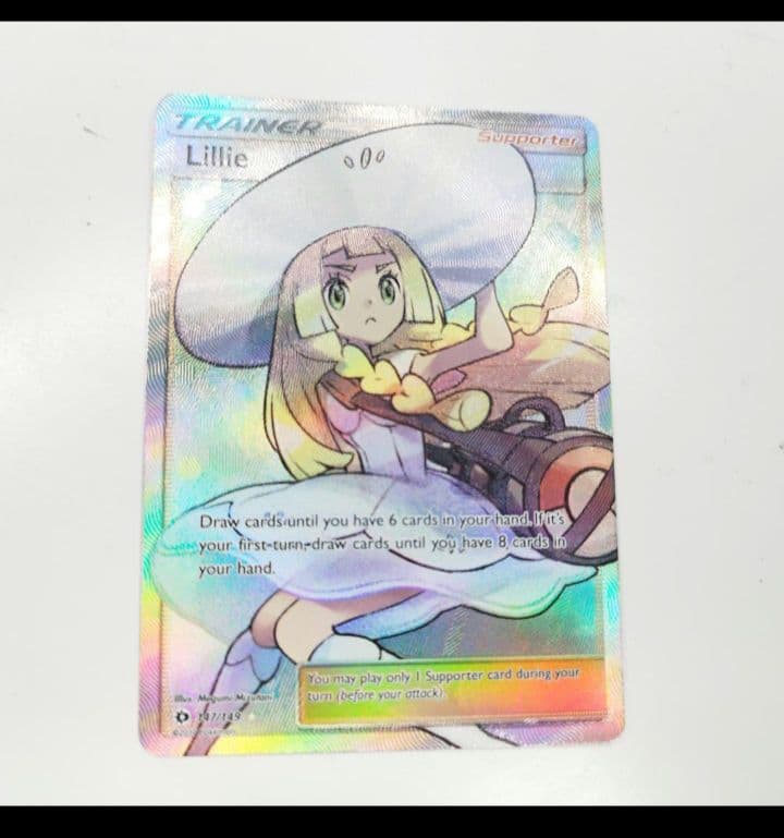 フ*ル様 ポケモンカード 帽子リーリエ SR 英語版 147/149 Lilli