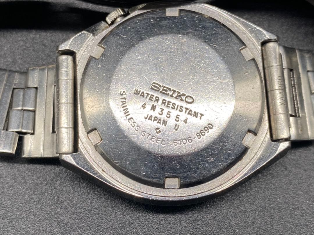 ★SEIKO 自動巻き 腕時計 アクタス 6106-8690