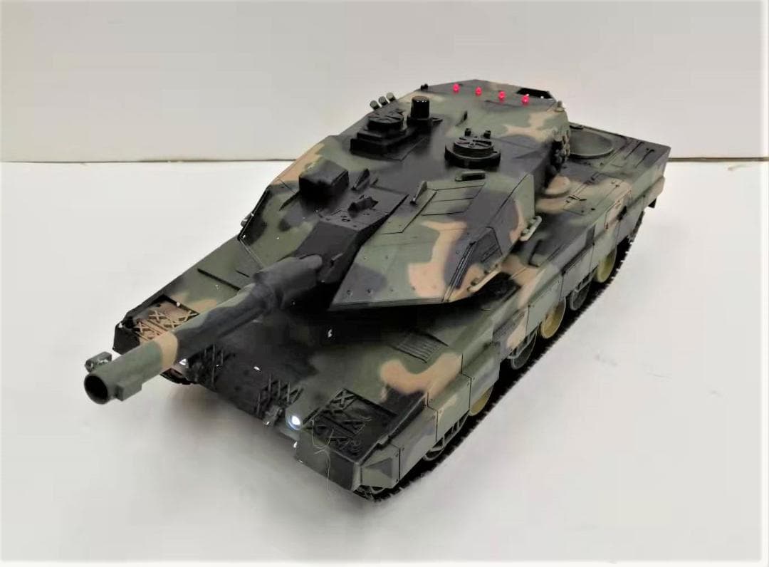 1/24戦車ラジコン　ドイツレオパルド　2.4G　BB弾・赤外線対戦・発煙