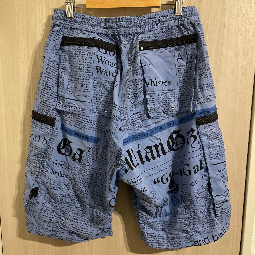 【John Galliano】ジョン ガリアーノ 水着 ニュースペーパー