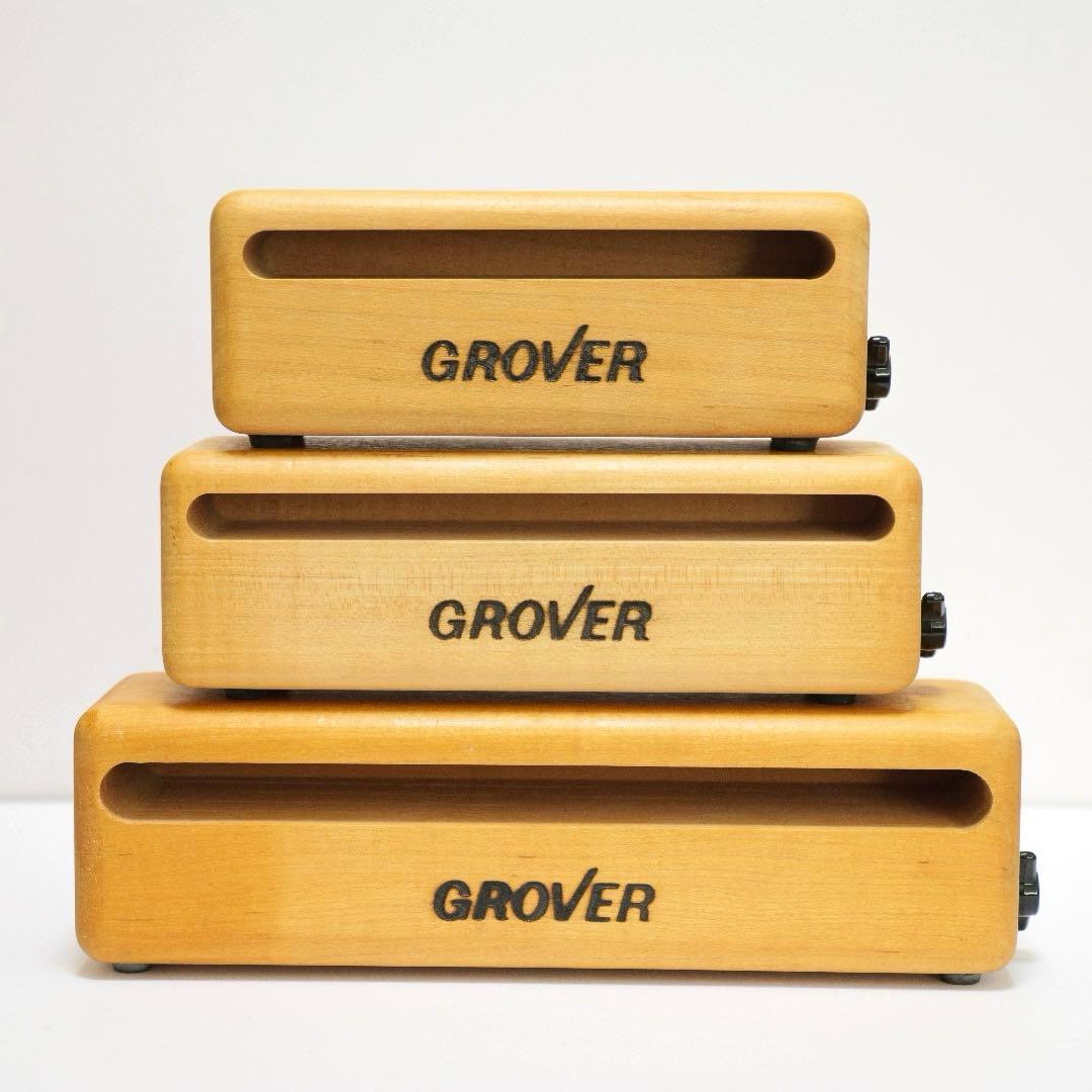 【特価】GROVER ウッドブロック（XL,M,S）おまけ付き