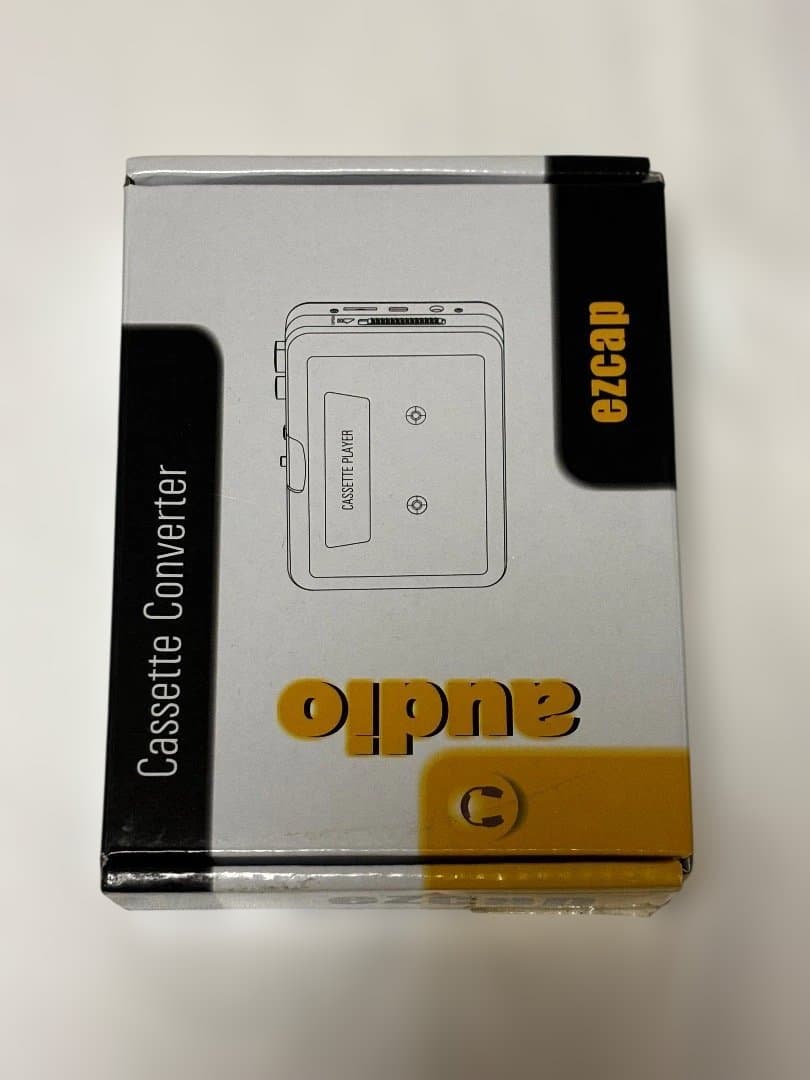 ezcap カセットコンバーター and tapes