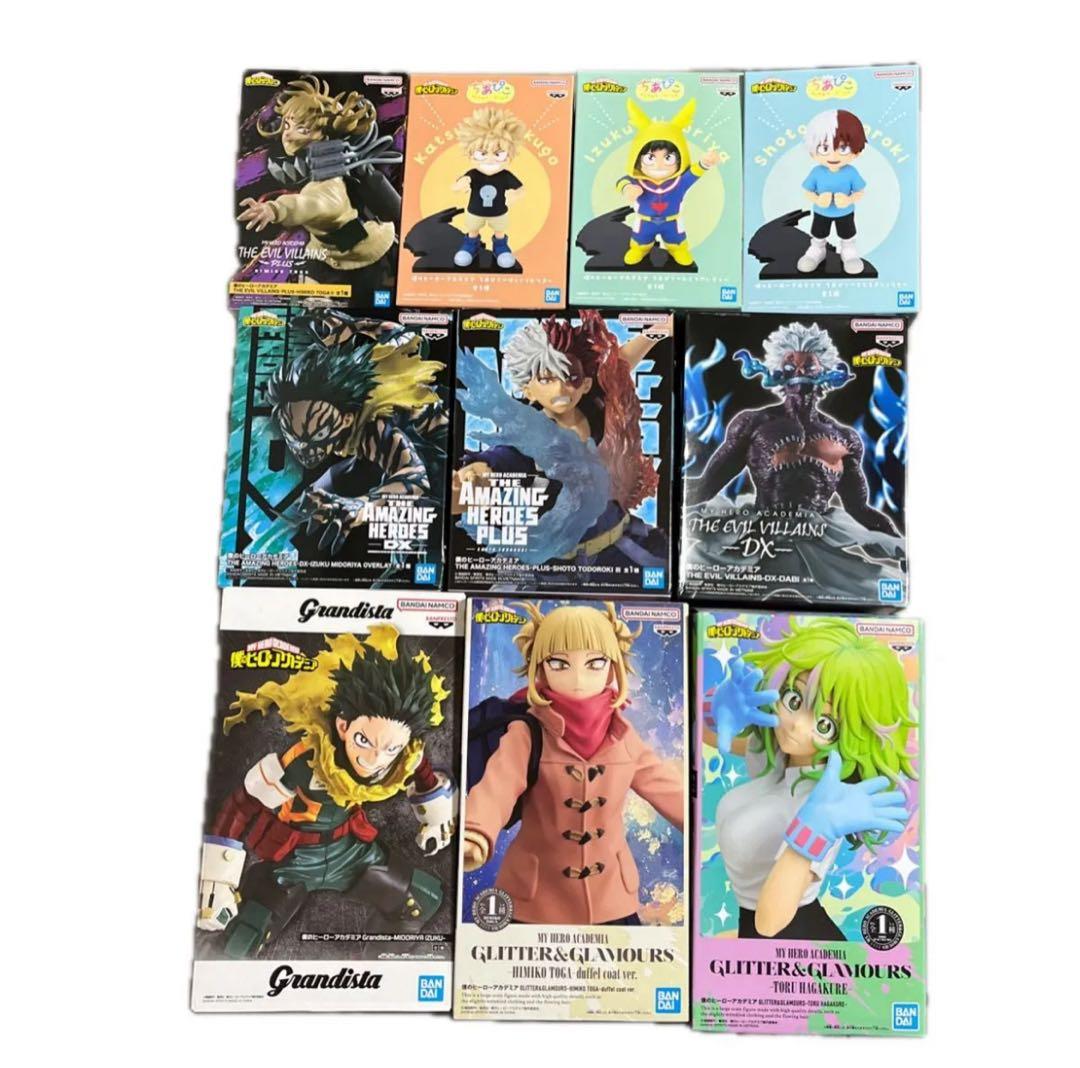 フィギュア 僕のヒーローアカデミア 緑谷出久 爆豪勝己 トガヒミコ　ちあぴこ