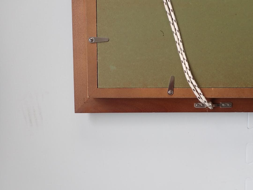 油彩画額縁 F10 アクリル板 未使用・送料込 ヤッコ型段ボールで発送