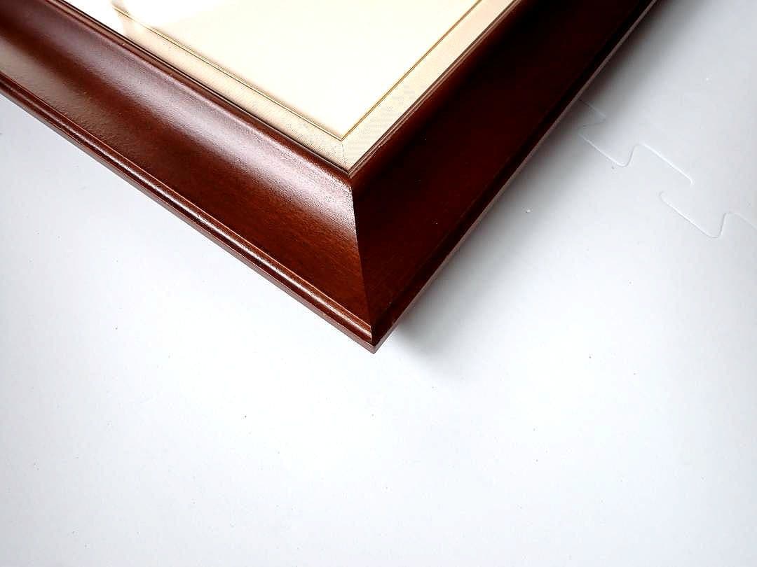 油彩画額縁 F10 アクリル板 未使用・送料込 ヤッコ型段ボールで発送