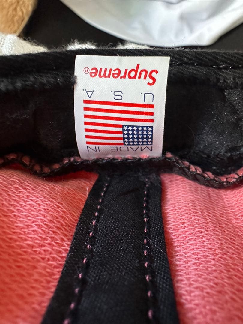 Supreme コーデュロイキャップ オレンジ