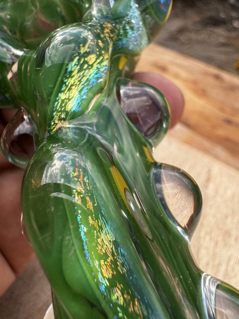 キラキラグリーンガラパイlumpy