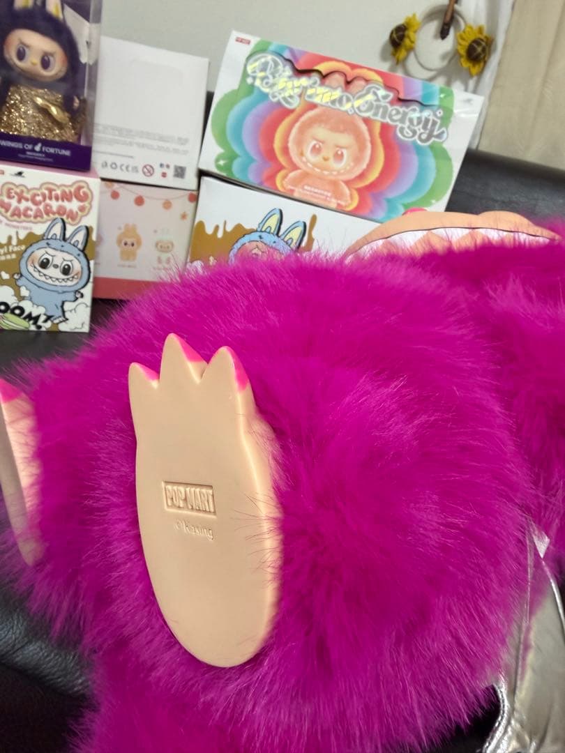 超特大60cmドラゴンフルーツピンク天使ジモモ 羽付き スペシャルオーダー