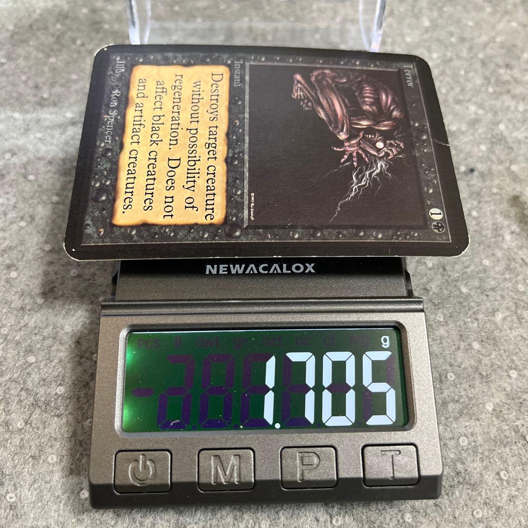 848 【超希少】アルファ《恐怖/Terror》[LEA] 黒C MTG α