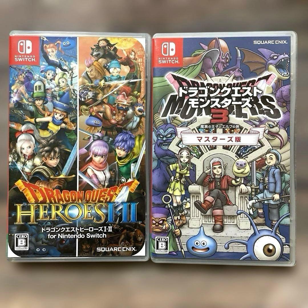 ドラゴンクエストヒーローズI・II ドラクエモンスターズ3セット