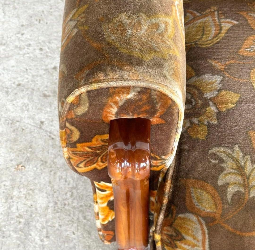 ꧁✿✿✿꧂金華山 ヴィンテージ 70s ミッドセンチュリー ソファ　サンフェード