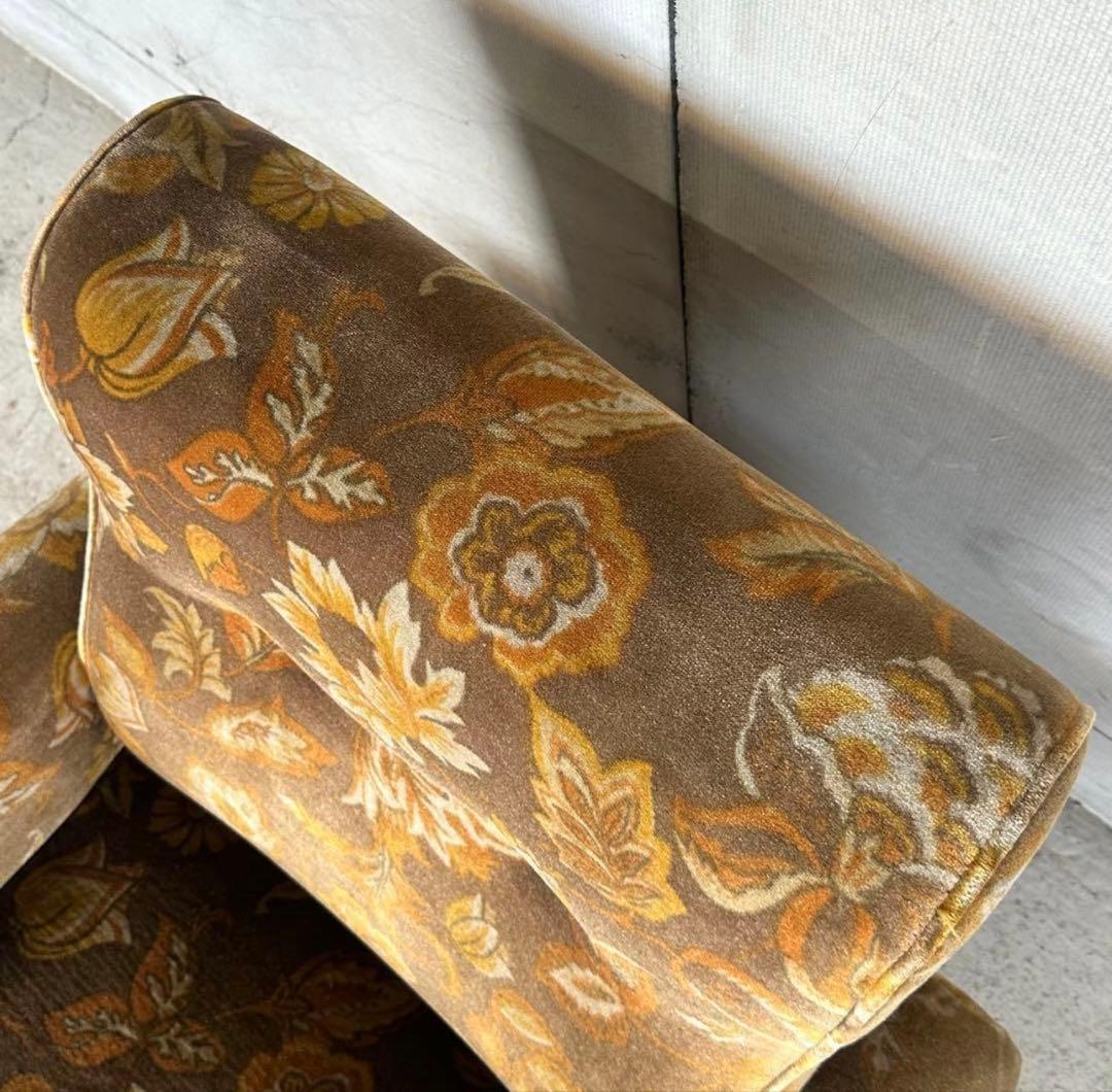 ꧁✿✿✿꧂金華山 ヴィンテージ 70s ミッドセンチュリー ソファ　サンフェード