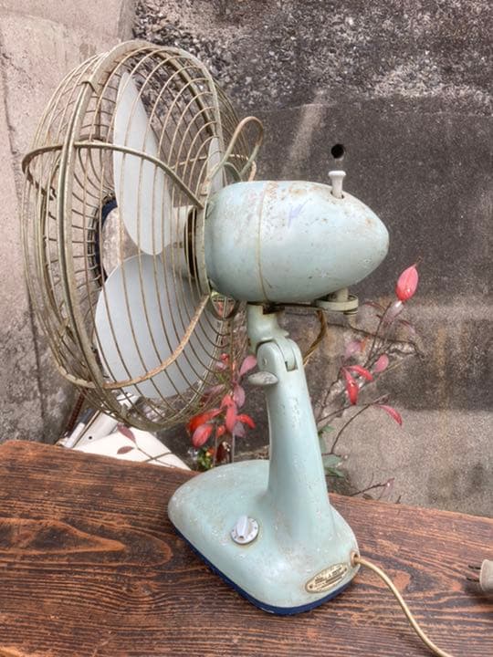 昭和レトロ扇風機・三菱／貴重な稼動品