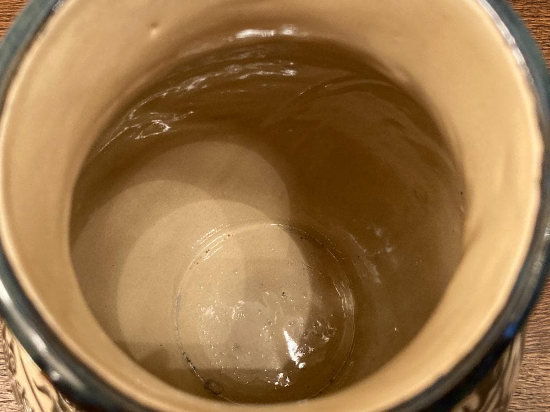 超希少・民藝☆ベトナム ビエンホア陶器／ヴィンテージ／フラワーベース／花瓶