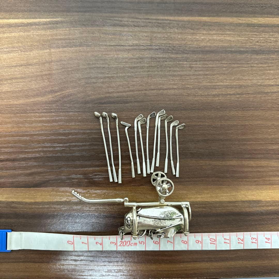 ティファニー刻印有り 925刻印有り ミニチュアゴルフセット