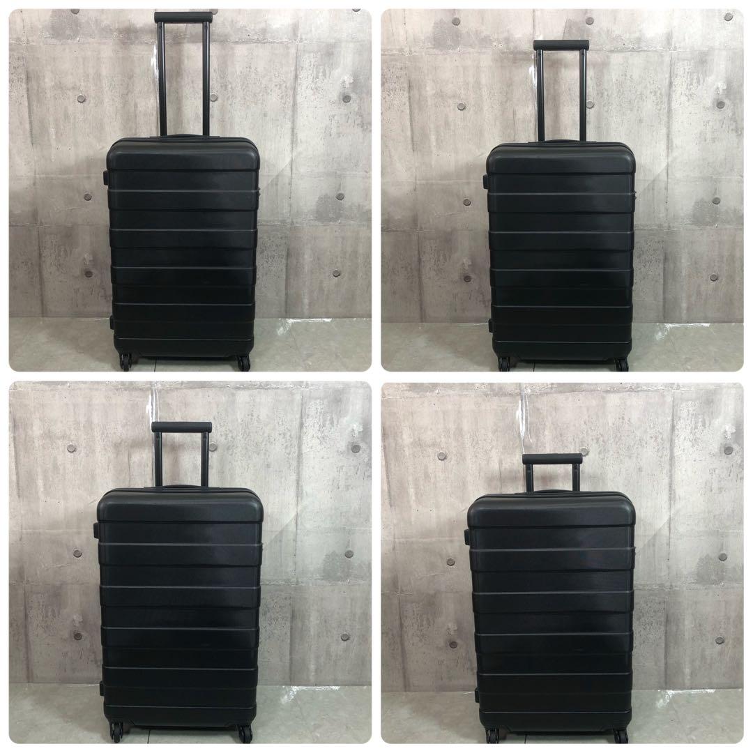 無印良品　キャリーケース　TSAロック　ブラック　大容量　バー高さ調整可能