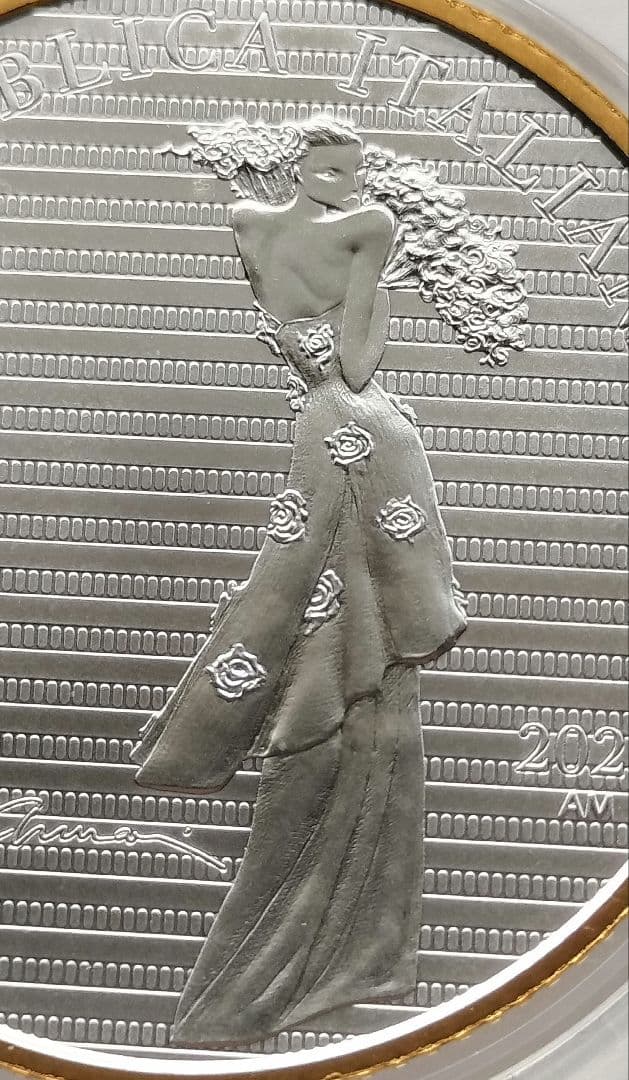 ジョルジオ・アルマーニ銀貨（5€3枚セット）イタリア2023年　超希少❗️