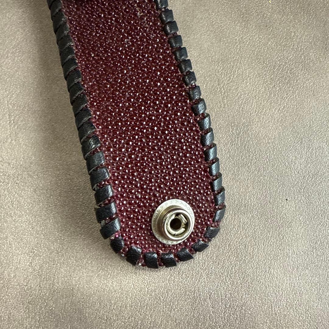 A&G エーアンドジー レザーブレスレット シルバー クロスモチーフ