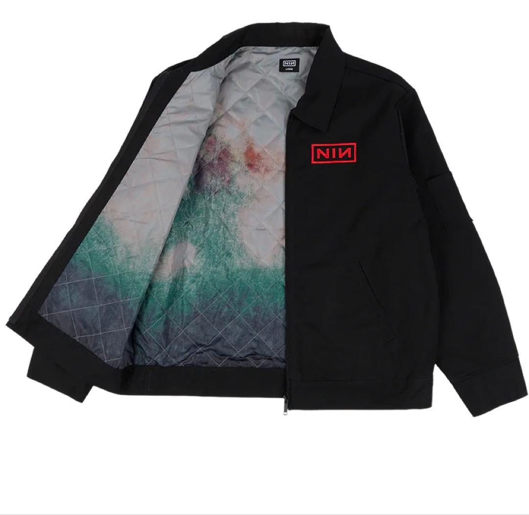 Nine Inch Nails PEEL IT BACK ワークジャケット　L